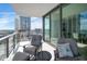Balcony with city views and comfortable seating at 100 1St N Ave # 1601, St Petersburg, FL 33701