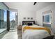 Bright bedroom with city view and ensuite bathroom at 100 1St N Ave # 1601, St Petersburg, FL 33701