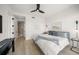 Elegant bedroom with a king-size bed and ensuite bathroom access at 100 1St N Ave # 1601, St Petersburg, FL 33701