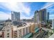 High-rise city view, including parking and buildings at 100 1St N Ave # 1601, St Petersburg, FL 33701