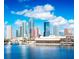 Stunning skyline of St. Petersburg, Florida, with waterfront views at 12055 Gandy N Blvd # 243, St Petersburg, FL 33702