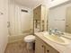 Full bathroom with tub, shower, and vanity at 225 N Saint Thomas Cir, Apollo Beach, FL 33572