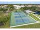 Community tennis courts with ample space at 2416 World Parkway Blvd # 26, Clearwater, FL 33763