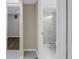 Modern bathroom with white vanity and glass shower at 3500 Lake Bayshore Dr # K-101, Bradenton, FL 34205