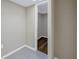 Small storage room with wood-look flooring at 3500 Lake Bayshore Dr # K-101, Bradenton, FL 34205