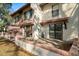 Private patio with brick border, offering outdoor space at 3505 Tarpon Woods Blvd # K403, Palm Harbor, FL 34685