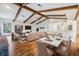 Bright dining area with hardwood floors and modern decor at 4595 Northwood Ter, Sarasota, FL 34234
