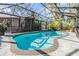 Enclosed pool area with plenty of natural light at 4595 Northwood Ter, Sarasota, FL 34234