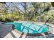 Inviting screened pool with ample space for relaxation at 4595 Northwood Ter, Sarasota, FL 34234