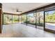 Large screened porch overlooking backyard at 4595 Northwood Ter, Sarasota, FL 34234