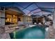 Enviable pool and spa with outdoor kitchen at 805 Islebay Dr, Apollo Beach, FL 33572