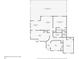 One-story floor plan featuring 2 bedrooms and a pool at 8436 Red Roe Dr, New Port Richey, FL 34653