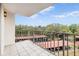 Private balcony with treetop views at 2699 Seville Blvd # 403, Clearwater, FL 33764