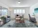 Peaceful sunroom with adjacent seating area and access to backyard at 3932 Ashwood Ln # 42, Sarasota, FL 34232