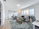 Bright sunroom features a cozy seating arrangement and plenty of natural light at 3932 Ashwood Ln # 42, Sarasota, FL 34232