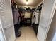 Walk-in closet with shelving and hanging space at 8765 Bardmoor Blvd # 308, Seminole, FL 33777