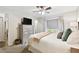 Bright bedroom with a comfortable bed and plenty of closet space at 9481 Highland Oak Dr # 807, Tampa, FL 33647