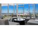 Relaxing common area boasting stunning water and city views at 175 1St S St # 704, St Petersburg, FL 33701
