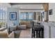 Common area with seating and bar area at 175 1St S St # 704, St Petersburg, FL 33701