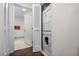 Convenient laundry room with stackable washer and dryer at 175 1St S St # 704, St Petersburg, FL 33701