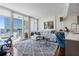Spacious living room with hardwood floors and city views at 175 1St S St # 704, St Petersburg, FL 33701