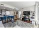Open living space with hardwood floors and workspace at 175 1St S St # 704, St Petersburg, FL 33701