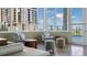 Bright lounge with comfortable seating and outdoor access at 175 1St S St # 704, St Petersburg, FL 33701