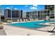 Relaxing pool with comfortable lounge chairs at 175 1St S St # 704, St Petersburg, FL 33701