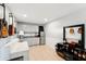 Home bar with mini-fridge and ample storage at 2609 65Th E St, Bradenton, FL 34208