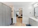 Simple bathroom with shower and vanity at 2609 65Th E St, Bradenton, FL 34208
