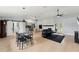 Dining area with a kitchen and living room in view at 2609 65Th E St, Bradenton, FL 34208