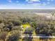 Aerial view showing house and expansive lot at 301 Old Hopewell Rd, Plant City, FL 33567