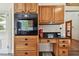 Updated kitchen with built-in oven and ample storage at 301 Old Hopewell Rd, Plant City, FL 33567