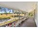 Large front porch overlooking a beautiful landscape at 301 Old Hopewell Rd, Plant City, FL 33567