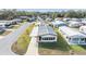 Aerial view of mobile home community at 35934 Verano Ln, Zephyrhills, FL 33541