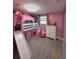 bedroom with a princess-themed bunk bed and slide at 4841 Zodiac Ave, Holiday, FL 34690