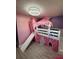 bedroom with a princess-themed bunk bed and slide at 4841 Zodiac Ave, Holiday, FL 34690