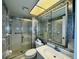 Clean bathroom with shower, vanity, and mirrored medicine cabinet at 4910 Bay Ne St # 103, St Petersburg, FL 33703