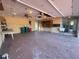 Spacious garage with workshop and storage at 10 Golfview S Rd, Rotonda West, FL 33947