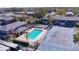 Community pool and tennis courts at 1122 84Th N Ter # C, St Petersburg, FL 33702