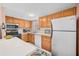 Clean kitchen, offering lots of cabinet space and a dishwasher at 1122 84Th N Ter # C, St Petersburg, FL 33702