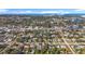 High-angle view showcasing the property's location and neighborhood at 1517 Young Ave, Clearwater, FL 33756