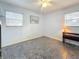 Bright bedroom with tile floors and ceiling fan at 1517 Young Ave, Clearwater, FL 33756
