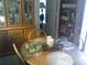 Dining room with wooden table and hutch at 4036 Angel Oak Ct # 101, Tampa, FL 33613