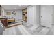 Bedroom with two daybeds, built-in shelving, and a closet at 415 21St N St, St Petersburg, FL 33713