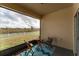 Relaxing screened patio overlooking backyard at 529 Vista Ridge Dr, Ruskin, FL 33570