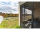 Screened patio with view of backyard at 529 Vista Ridge Dr, Ruskin, FL 33570
