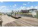 Private dock with boat slip and waterfront access at 8009 Brighton Dr, Port Richey, FL 34668