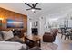 Open floor plan with living room, kitchen, and access to bedroom at 826 53Rd N Ter, St Petersburg, FL 33703