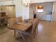 Light and airy dining area adjacent to the kitchen at 1270 Gulf Blvd # 1102, Clearwater Beach, FL 33767